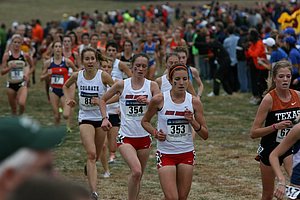 Ruth Senior (353) and Sarah Waldron of New Mexico