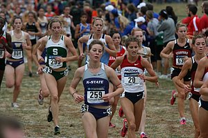 Megan Meyer of Arizona and Martina Tresch of Kansas State