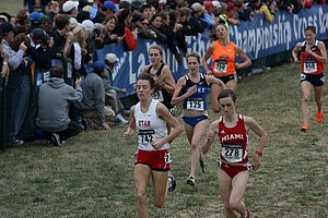 Amanda Mergaert (Utah), Carly Seymour (Duke), Rachel Patterson (Miami)
