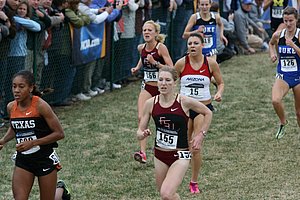 Marielle Hall of Texas, Hannah Brooks of FSU