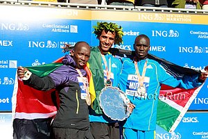 Top 3: Moses Kigen Kipkosgei, Gebre Gebremariam, Emmanuel Mutai