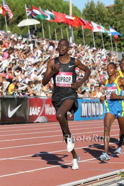 Asbel Kiprop and Augustin Choge