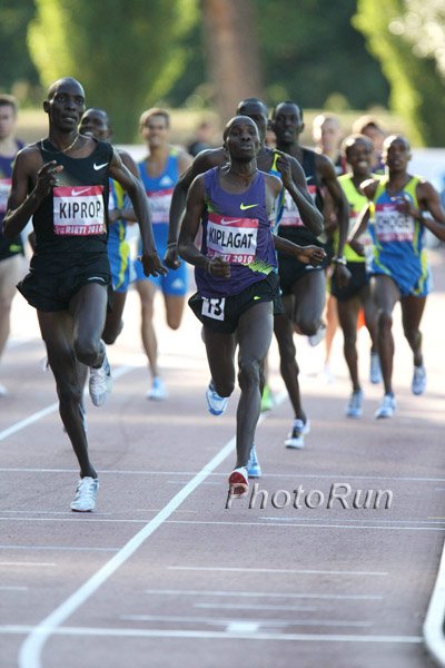 Asbel Kiprop Battling Silas Kiplagat