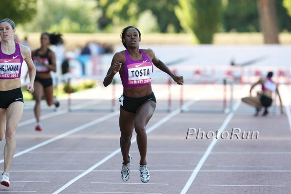 Sheena Tosta Won the 400m Hurdles in 54.71