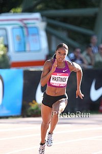 Natasha Hastings 50.87 2nd in 400m