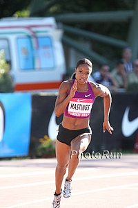 Natasha Hastings 50.87 2nd in 400m