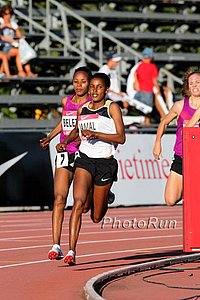 Mimi Belete and Maryam Jamal Women's 1500m