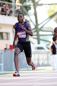 Richard Thompson Ran 10.13 in the 100m Heat and Didn't Make the Final (They Took 3 from 1 Heat and 5 from the Other to the Final)