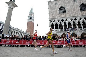 St. Mark's Square and the Venice Marathon