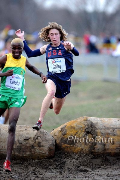 Andrew Colley at 2010 World Jr. Cross
