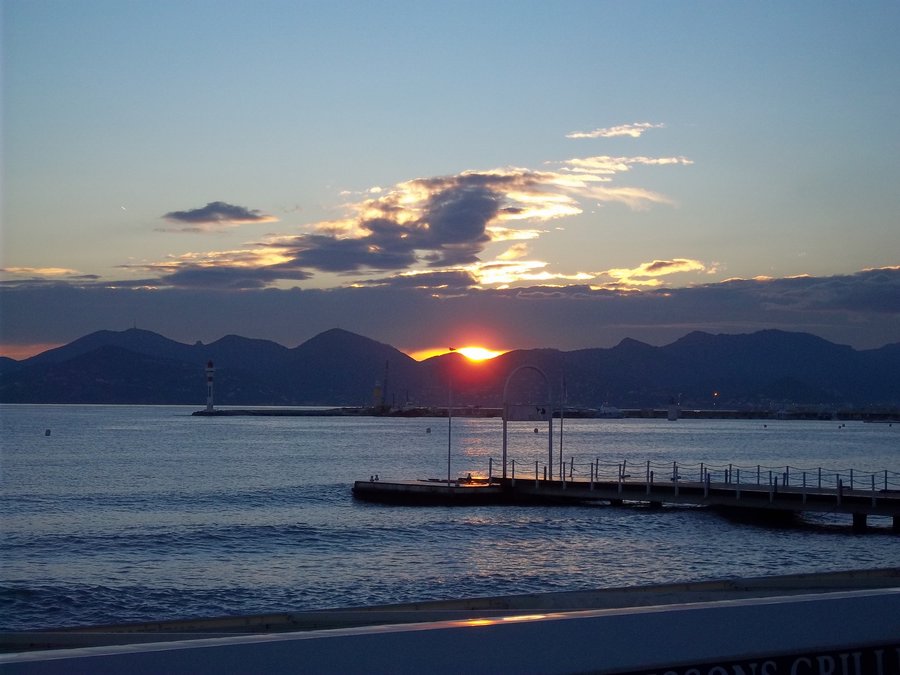 Sunset at Cannes