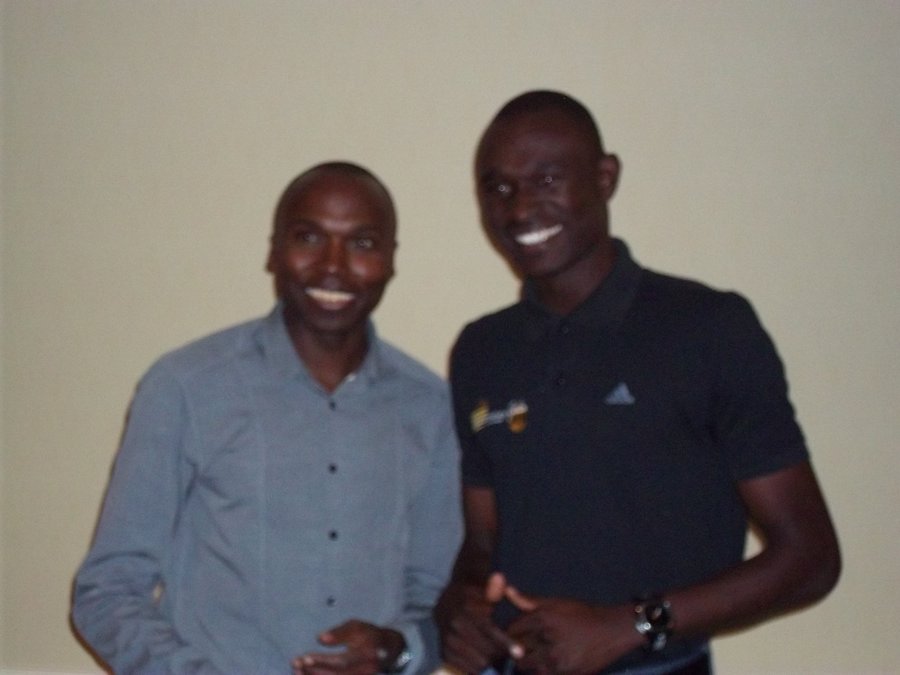 Wilson Kipketer and David Rudisha