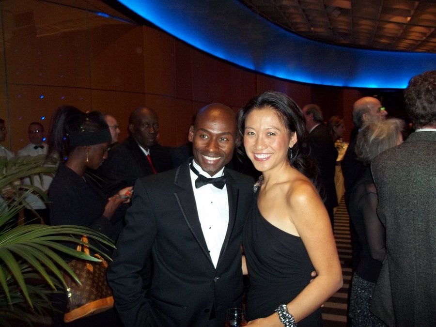 Bernard Lagat and His Wife Gladys