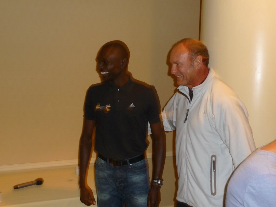 David Rudisha and Alberto Juantorena