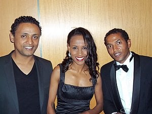 Meseret Defar and Zersenay Tadese