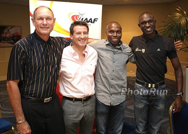 800m Royalty: Alberto Juantorena, Sebastian Coe, Wilson Kipketer and David Rudisha