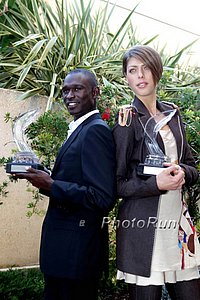 Blanka Vlasic and David Rudisha 2010 Athletes of the Year