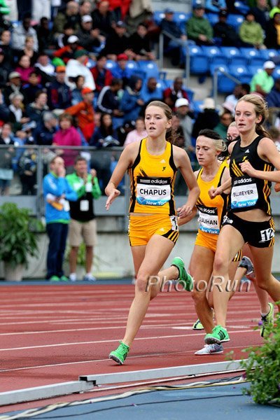 Camille Chapus Leading Alli Billmeyer