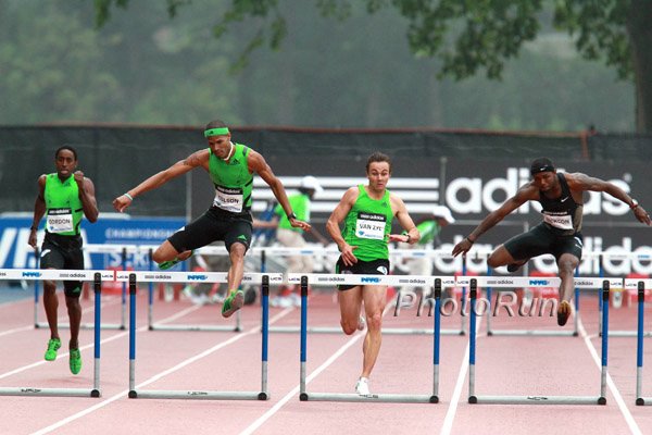 Javier Culson Leading Hurdles