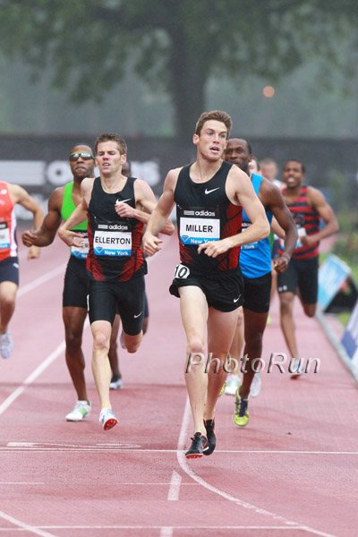 Kyle Miller Won B 800m in 1:47.27