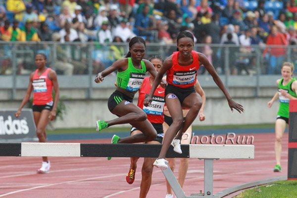 Lydia Rotich and Milcah Cheywa