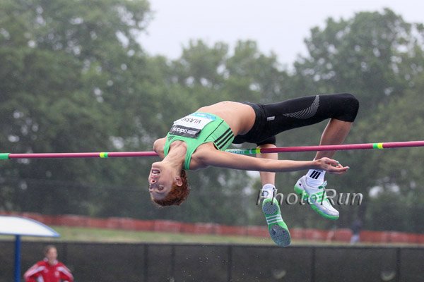 Blanka Vlasic Struggled in the Rain