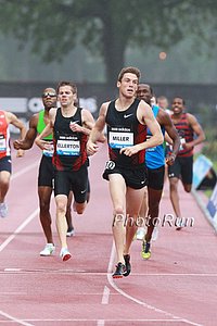 Kyle Miller Won B 800m in 1:47.27