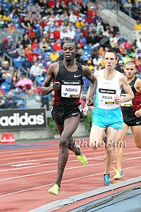 Caleb Ndiku in Men's 1500m