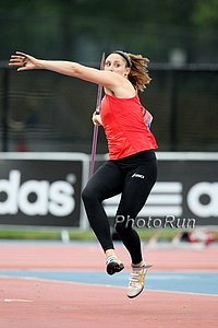 Kara Patterson 6th in Javelin