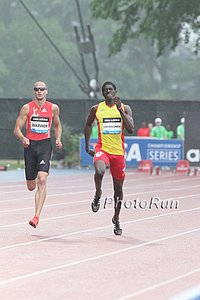 Jeremy Wariner and Rondell Bartholomew