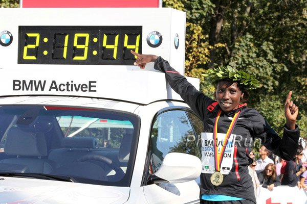 2:19:44 for Kiplagat