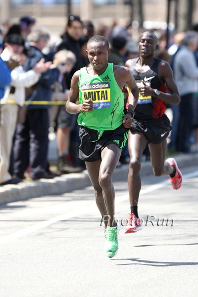 Geoffrey Mutai and Moses Mosop