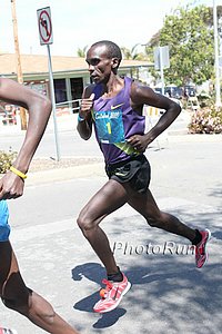 Former World 5000m Champ Eliud Kipchoge