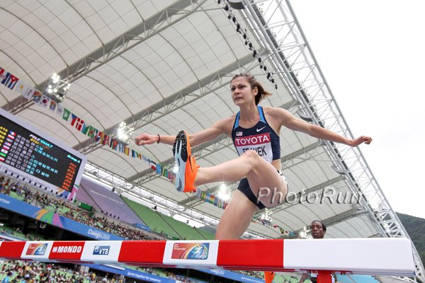Bridget Franek didn't advance with a 9:43.09