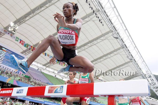 Mercy Njoroge showins some non-traditional form