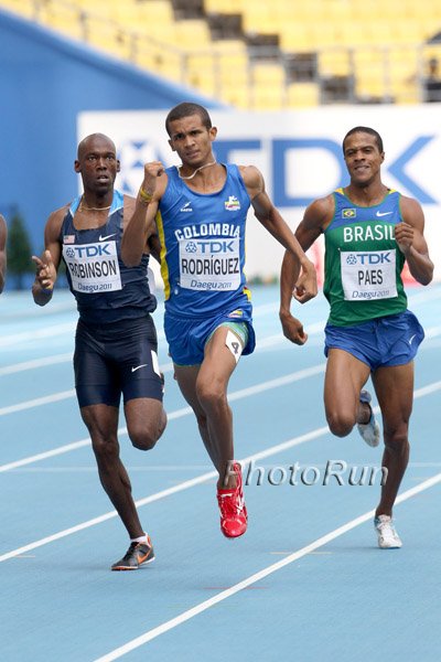 Meet heat 6 winner Rafith Rodríguez of Columbia