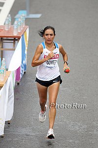Zoila Gómez of the US 
-  not sure why here uniform is different