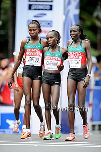 The day belonged to the Kenya women