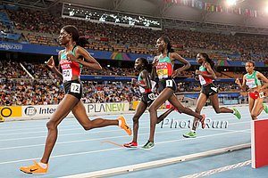 The Kenyans would end up 1-2-3-4.