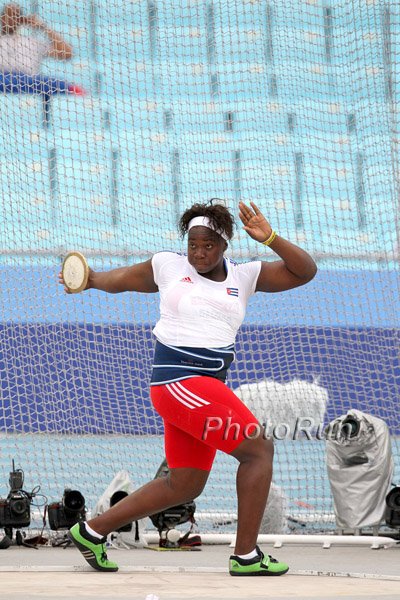 2009 silver medallist Yarelis Barrios of Cuba