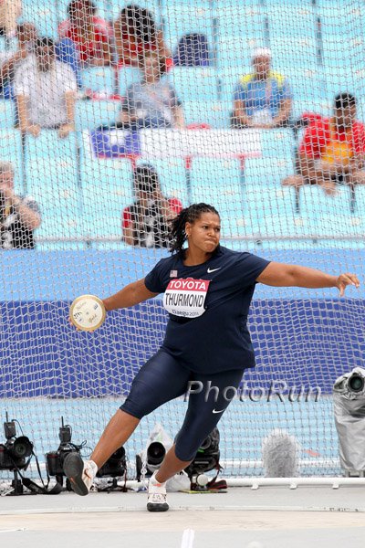 Aretha Thurmond missed qualifying by just .06m
