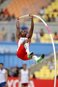 Cuba's Lázaro Borges was a perfect 4-4 as well