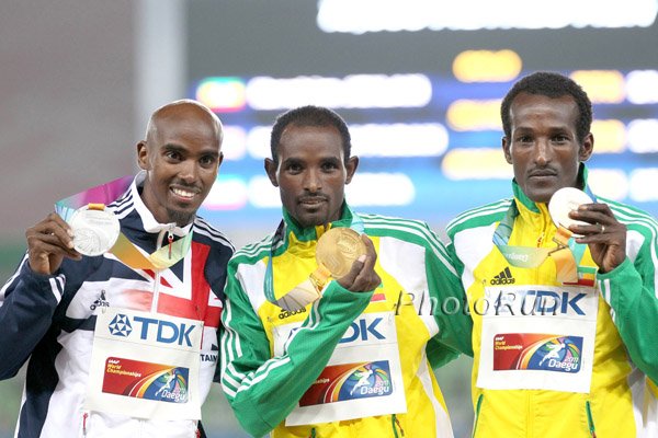 The medallists