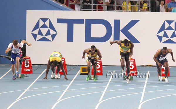 Usain Bolt 
Oh no!!!
