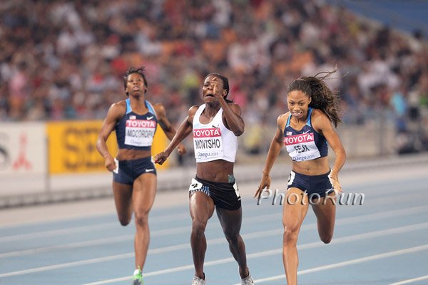 Amantle Montsho wins gold
