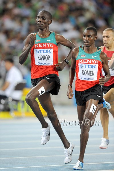Kiprop Leads Komen