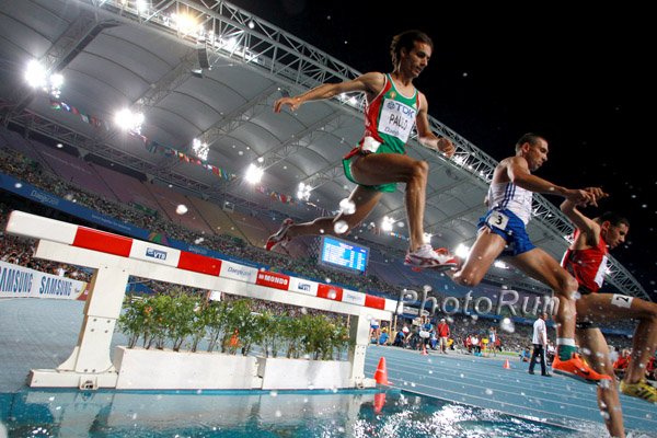 Flying Off The Water Barrier