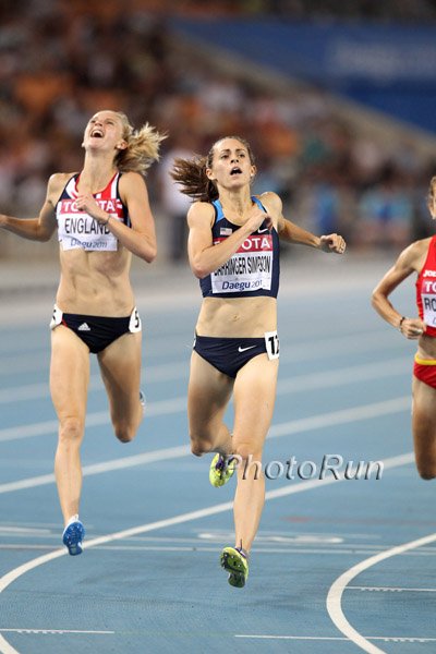 Jenny Simpson & Hannah England Go 1-2