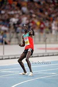 Kemboi Celebrates