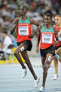 Kiprop Leads Komen